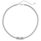 Wearable Art Nickel Free Mesh Chain Necklace, Women's, Silver