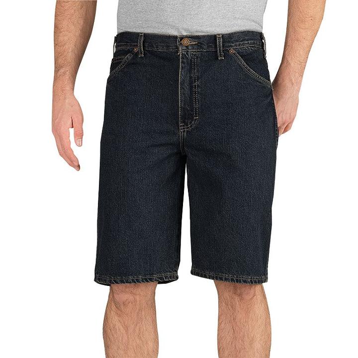 Men's Dickies Regular-fit Denim Shorts, Size: 44, Beig/green (beig/khaki)