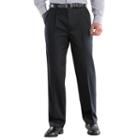 Men's Croft & Barrow&reg; Stretch Easy-care Classic-fit Pleated Pants, Size: 40x32, Black