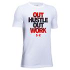 Boys 8-20 Under Armour Out Hustle Tee, Boy's, Size: Large, White