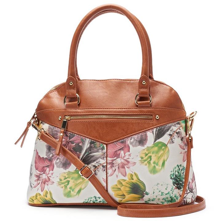 Dolce Girl Candice Floral Convertible Domed Shoulder Bag, Multicolor