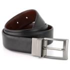 Men's Apt. 9&reg; Reversible Faux-leather Belt, Size: 30, Black