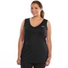 Plus Size Fila Sport&reg; Core Essential Workout Tank, Women's, Size: 2xl, Black