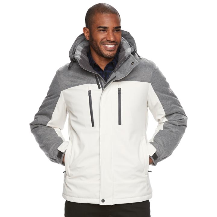 Men's Zeroxposur Stretch Carbon Hooded Jacket, Size: Small, Grey Other