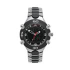 U.s. Polo Assn. Men's Analog & Digital Chronograph Watch, Size: Large, Black
