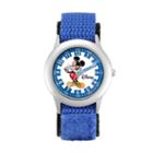 Disney Mickey Mouse Kids' Time Teacher Watch, Kids Unisex, Blue