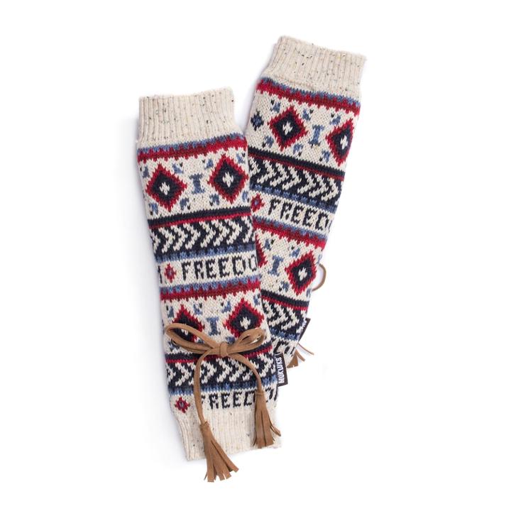 Women's Muk Luks Freedom Americana Arm Warmers, Size: Fits Most, Multi