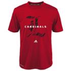 Boys 4-7 Adidas Louisville Cardinals Shock Energy Climalite Tee, Boy's, Size: L(7), Red