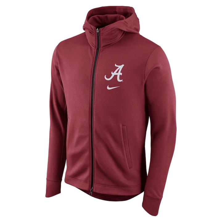 Men's Nike Alabama Crimson Tide Elite Fleece Hoodie, Size: Small, Multicolor