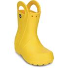 Crocs Handle It Kids' Rain Boots, Girl's, Size: 1, Yellow