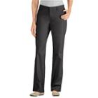 Dickies Curvy Fit Straight-leg Twill Pants - Women's, Size: 4 - Regular, Black