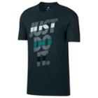 Men's Nike Stack Tee, Size: Small, Brt Green