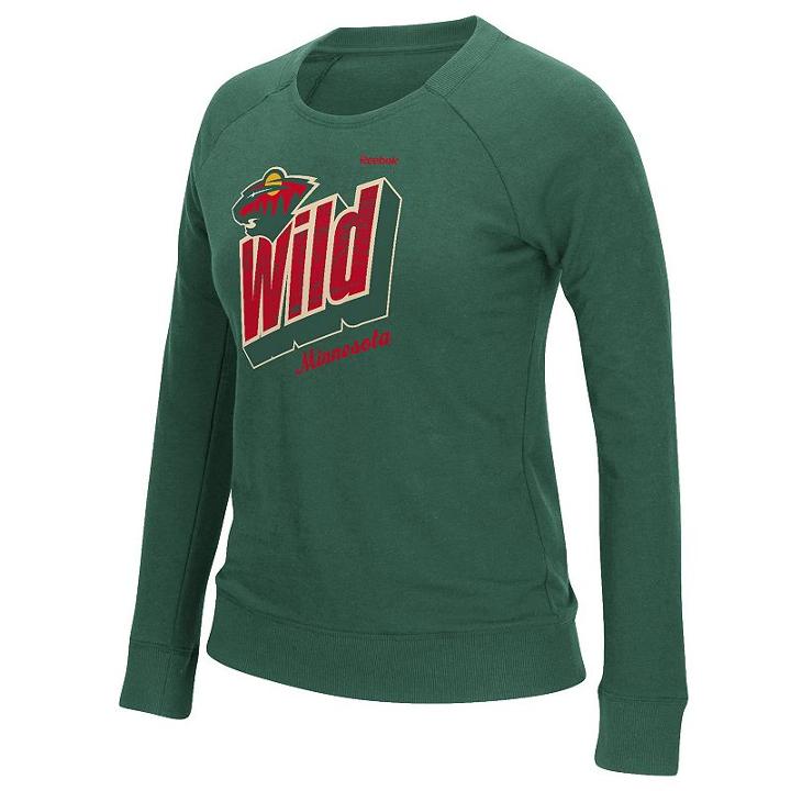 Women's Reebok Minnesota Wild Tee, Size: Xl, Multicolor