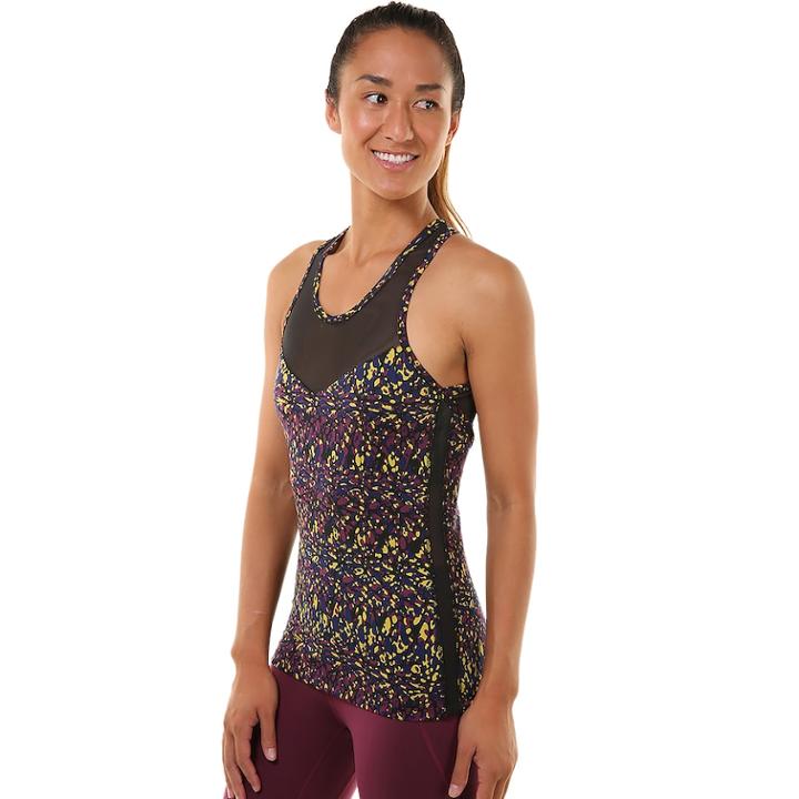 Women's Soybu Soiree Mesh Illusion Tank, Size: Large, Masquerade