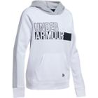 Girls 7-16 Under Armour Favorite Fleece Hoodie, Size: Large, White