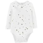 Baby Girl Oshkosh B'gosh&reg; Foil Star Bodysuit, Size: 18-24 Month, Print