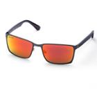 Converse Mirrored Rectangular Sunglasses, Men's, Grey