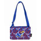 Kansas Jayhawks Bloom Crossbody Bag, Women's, Multicolor