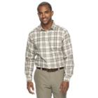 Men's Columbia Hardy Ridge Classic-fit Plaid Button-down Shirt, Size: Medium, White Oth