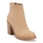Unleashed By Rocket Dog Snap Roast Women's Heeled Ankle Boots, Girl's, Size: Medium (10), Beige Oth