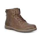 Izod Leon Men's Casual Ankle Boots, Size: Medium (9.5), Red/coppr (rust/coppr)