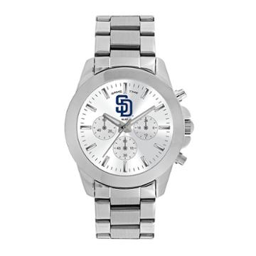 Women's Game Time San Diego Padres Knockout Watch, Silver