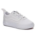 Vans Ward Toddler Slip On Skate Shoes, Size: 6 T, White