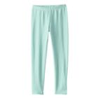 Girls 4-10 Jumping Beans&reg; Long Solid Leggings, Size: 10, Turquoise/blue (turq/aqua)