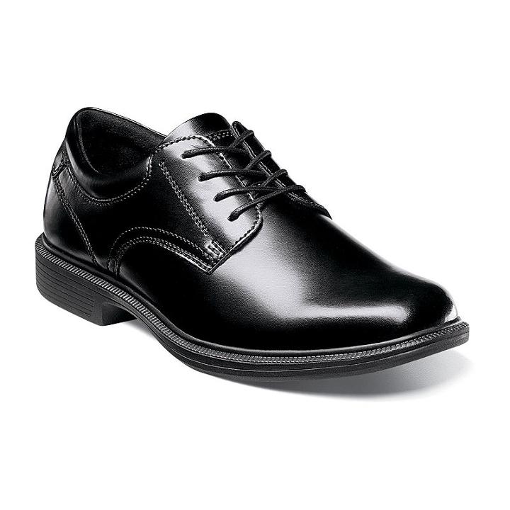 Nunn Bush Baker Street Kore Men's Oxford Shoes, Size: 10 Xw, Black