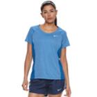 Women's Nike Dry Miler Mesh Running Top, Size: Xl, Brt Blue