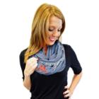 Adult Minnesota Golden Gophers Chambray Infinity Scarf, Grey