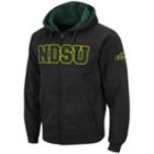 Men's North Dakota State Bison Full-zip Fleece Hoodie, Size: Large, Silver