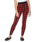 Juniors' So&reg; High-waisted Sweater Leggings, Girl's, Size: Xs, Oxford