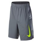 Boys 8-20 Nike Dri-fit Gfx Legacy Shorts, Size: Large, Grey