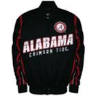 Men's Franchise Club Alabama Crimson Tide Select Twill Jacket, Size: Small, Black