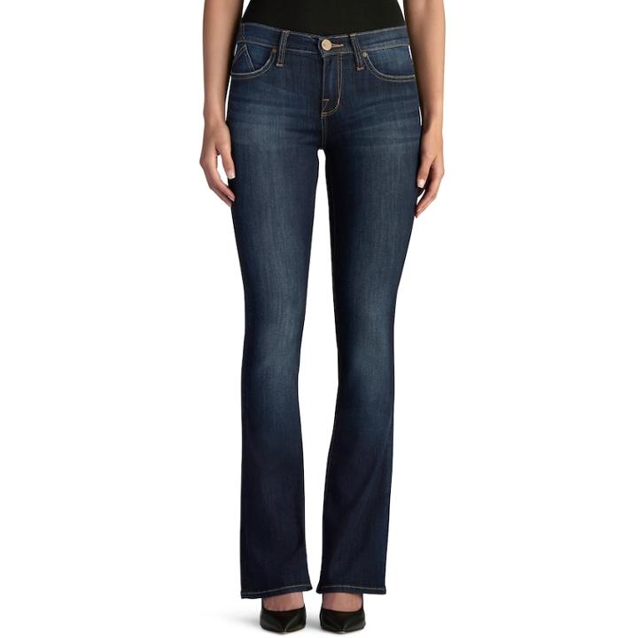 Women's Rock & Republic&reg; Kasandra Bootcut Jeans, Size: 16 Avg/reg, Dark Blue