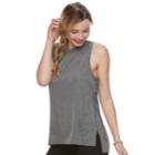 Juniors' So&reg; Lace-up Side Tank, Teens, Size: Xs, Med Grey