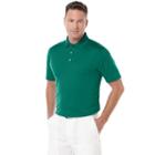 Big & Tall Grand Slam Airflow Solid Pocketed Performance Golf Polo, Men's, Size: 4xb, Green Oth