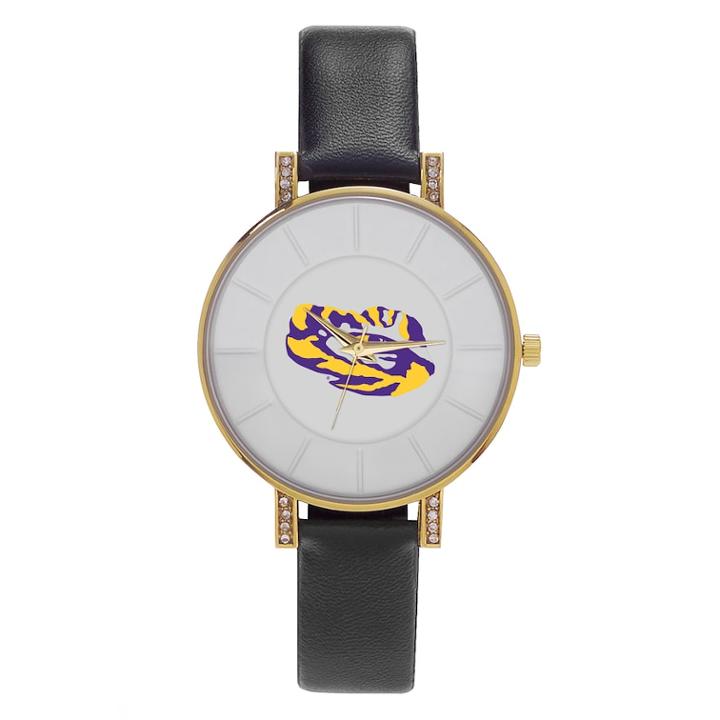 Men's Sparo Lsu Tigers Lunar Watch, Multicolor