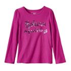 Girls 4-7 Sonoma Goods For Life&trade; Slubbed Sequin Tee, Girl's, Size: 4, Med Purple