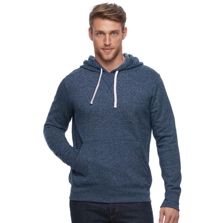 Men's Sonoma Goods For Life&trade; Classic-fit Fleece Hoodie, Size: Xl, Dark Blue