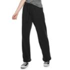 Juniors' So&reg; Drawstring Track Pants, Teens, Size: Large, Black