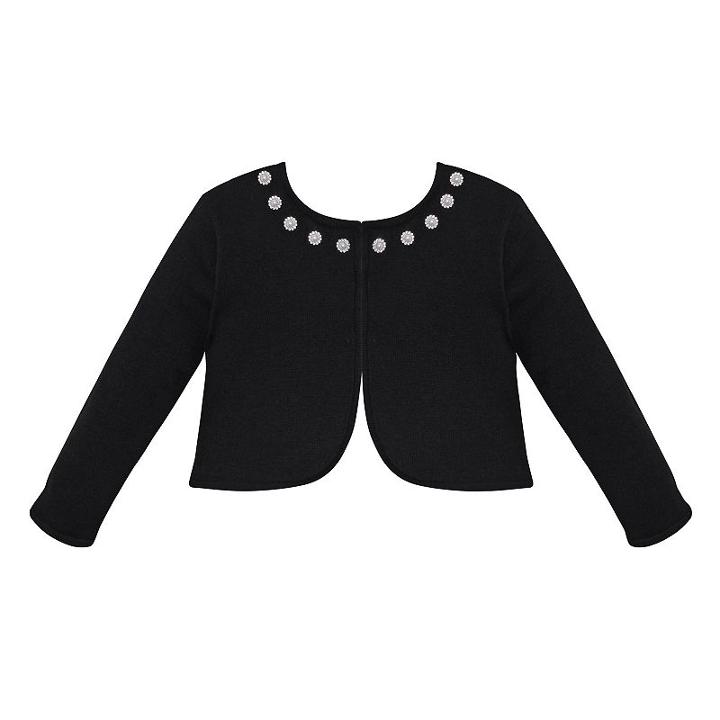 Girls 7-16 & Plus Size American Princess Jewel Neck Cardigan, Girl's, Size: Xl, Oxford