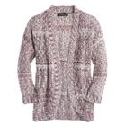 Girls 7-16 Sugar Rush Open-front Crochet Back Cardigan, Size: Large, Red