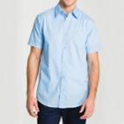Men's Lee School Uniform Slim-fit Oxford Button-down Shirt, Size: Xl, Blue
