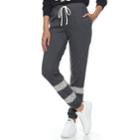 Juniors' So&reg; Lounge Life Fleece Jogger Pants, Teens, Size: Xl, Dark Grey