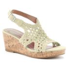 So&reg; Toyger Girls' Wedge Sandals, Girl's, Size: 1, Natural