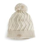 Women's Columbia Pacific Post Zigzag Beanie, White Oth