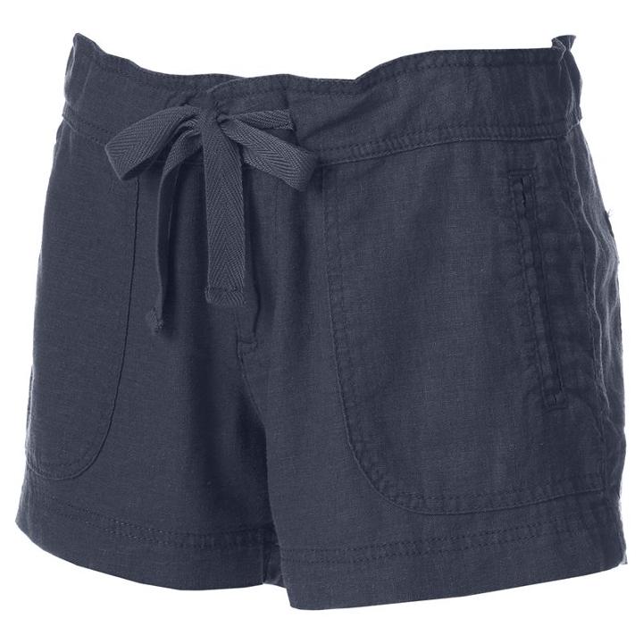 Juniors' Unionbay Candace Linen-blend Shorts, Girl's, Size: 1, Brt Blue