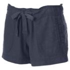 Juniors' Unionbay Candace Linen-blend Shorts, Girl's, Size: 1, Brt Blue
